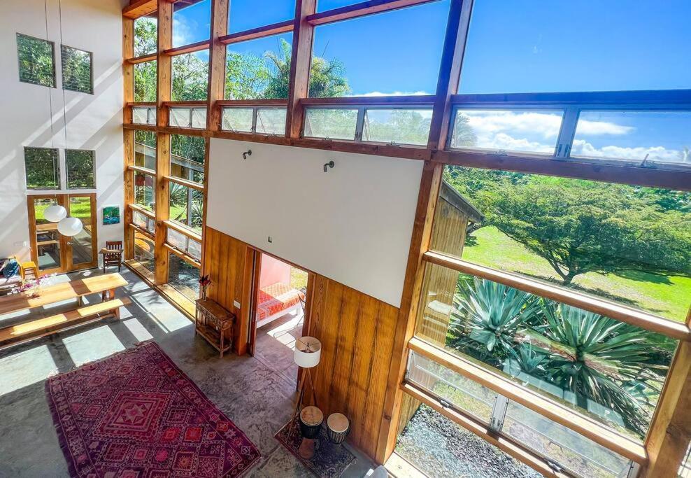 Jungle Haven Ocean Front Eco Villa On Fruit Farm Pahoa Buitenkant foto
